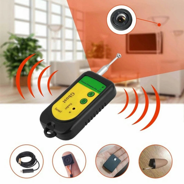Ghost Detector Signal Bug RF Detector Finder Scanner Monitor Checker Pinhole Surveillance Camera Wireless Device, Ghost Detector Ghost Detector Signal Bug RF Detector Finder Scanner Monitor Checker Pinhole Surveillance Camera Wireless Device, Ghost Detector